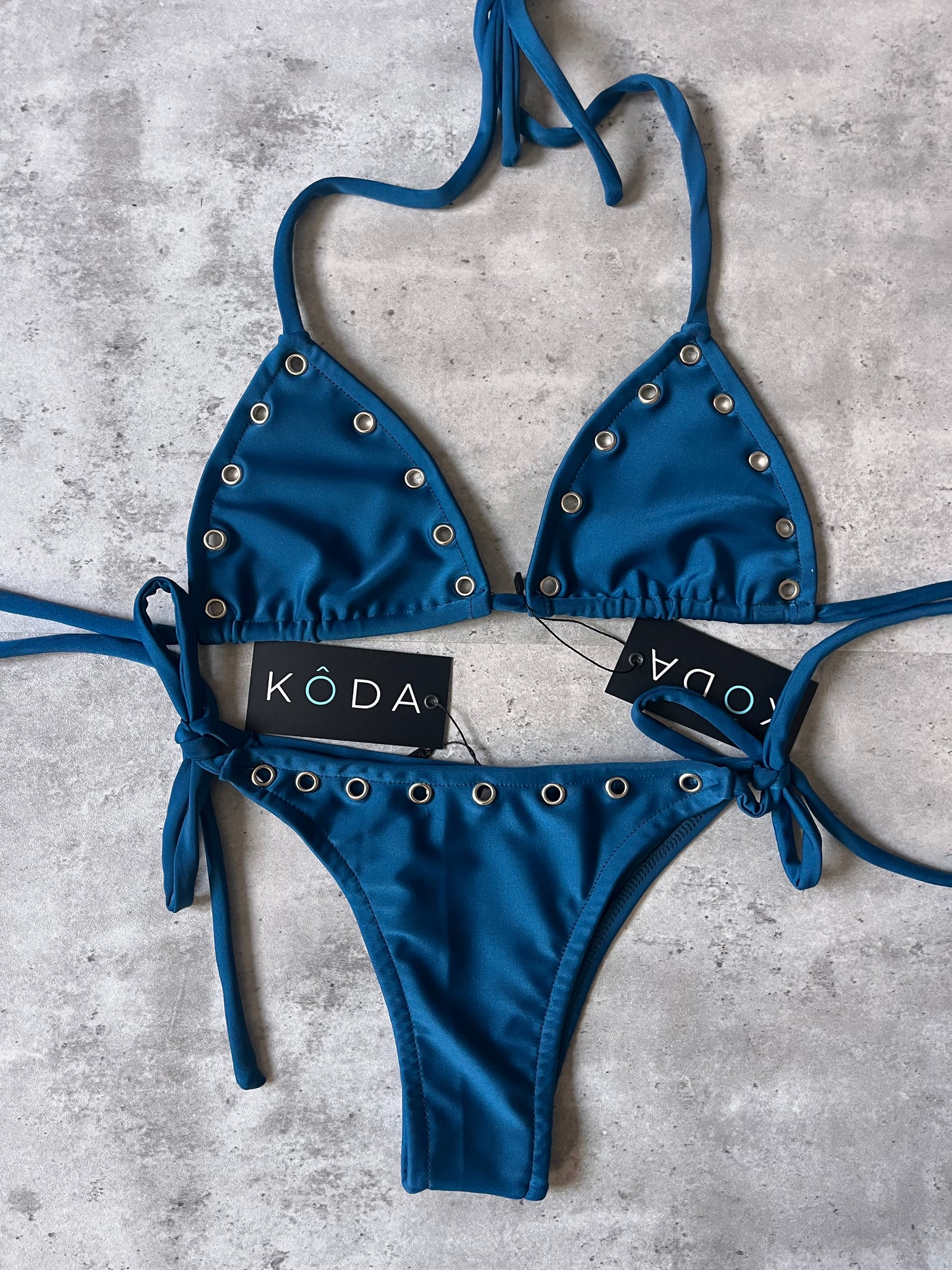 Bikini Fer azul petroleo