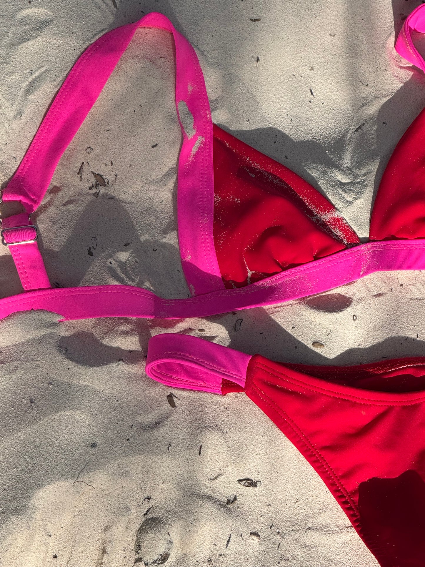 Top Santorini red Pink