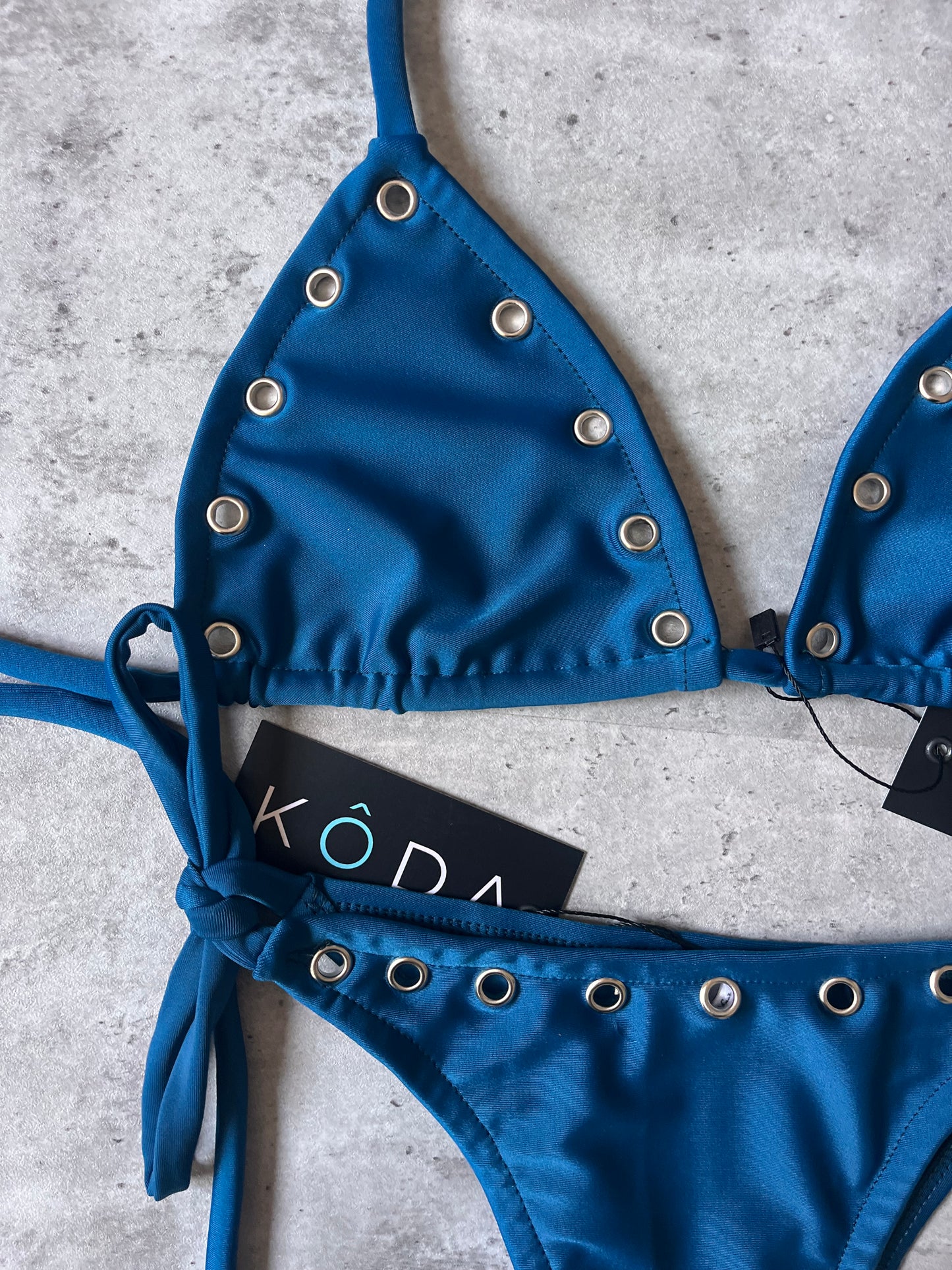 Bikini Fer azul petroleo