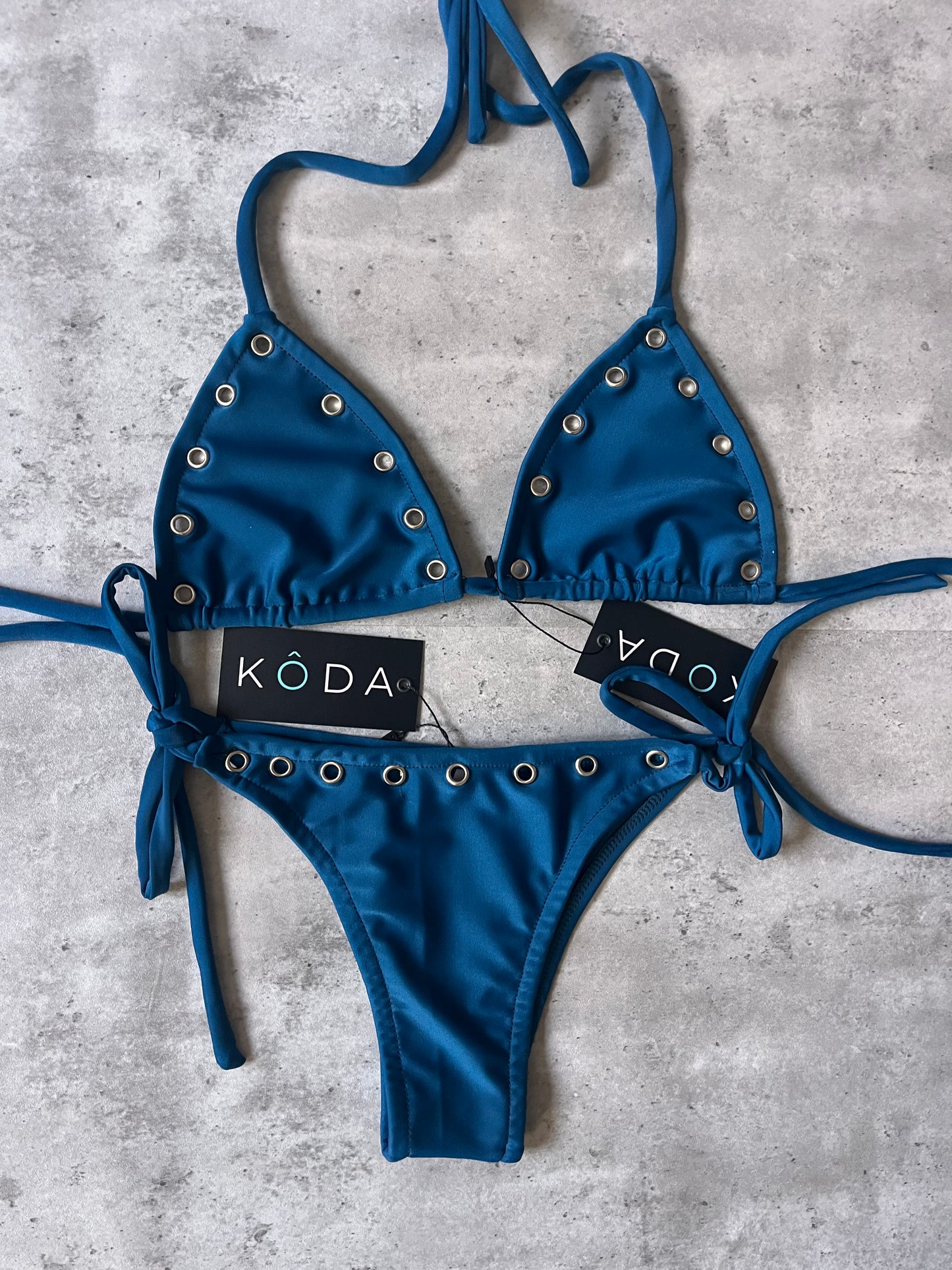 Bikini Fer azul petroleo