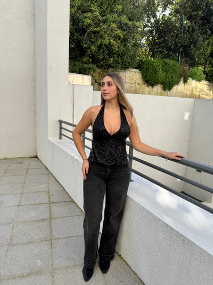 Top praga negro