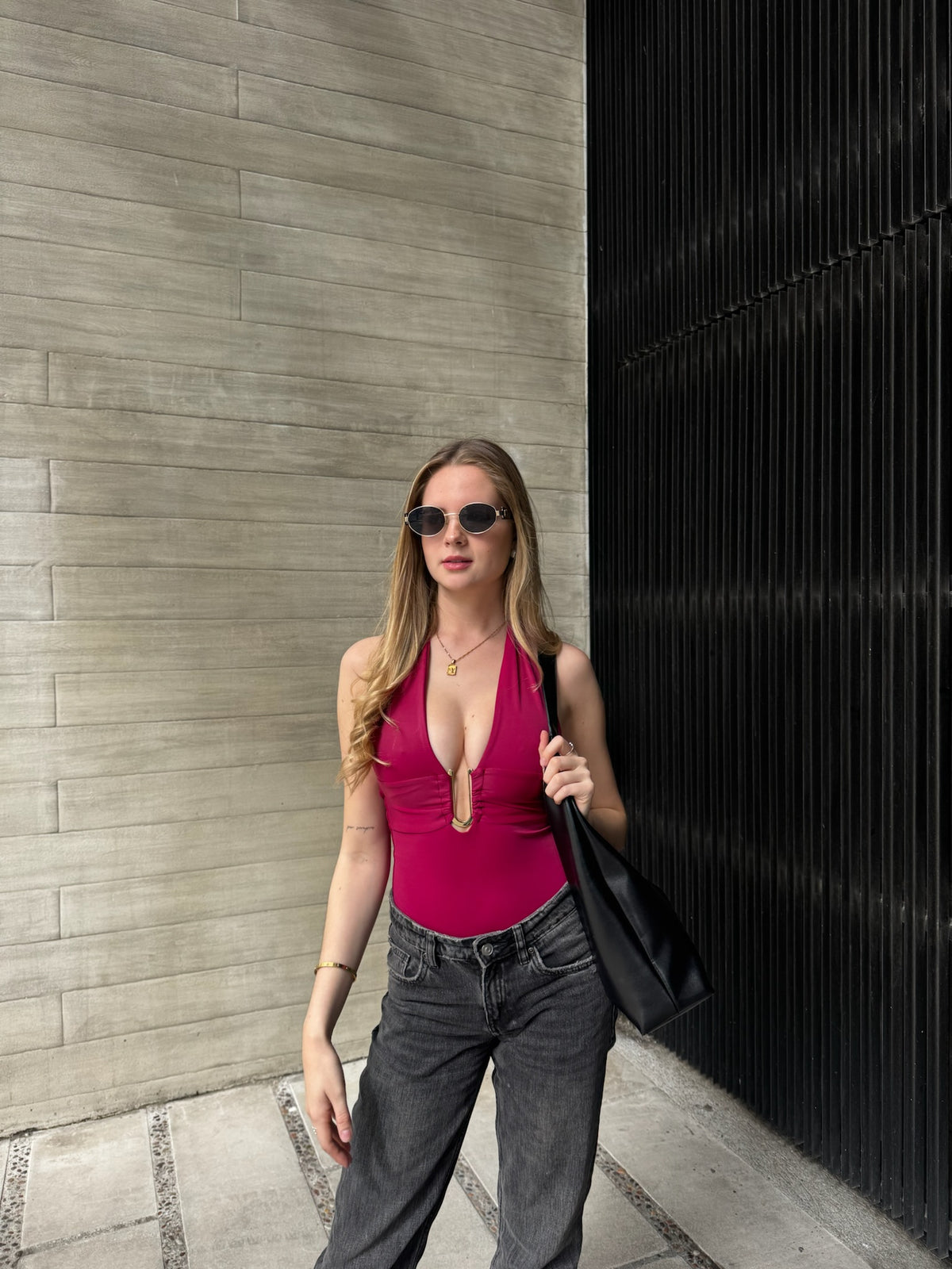 Body Amalfi cherry - XS