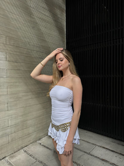 Vestido Clari blanco